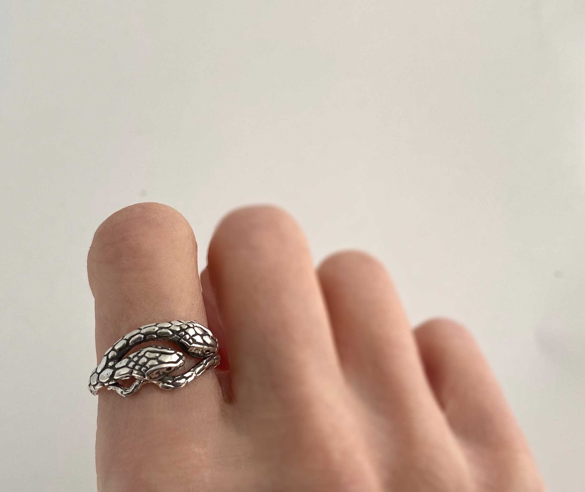 Two Headed Snake Ring - Image 3