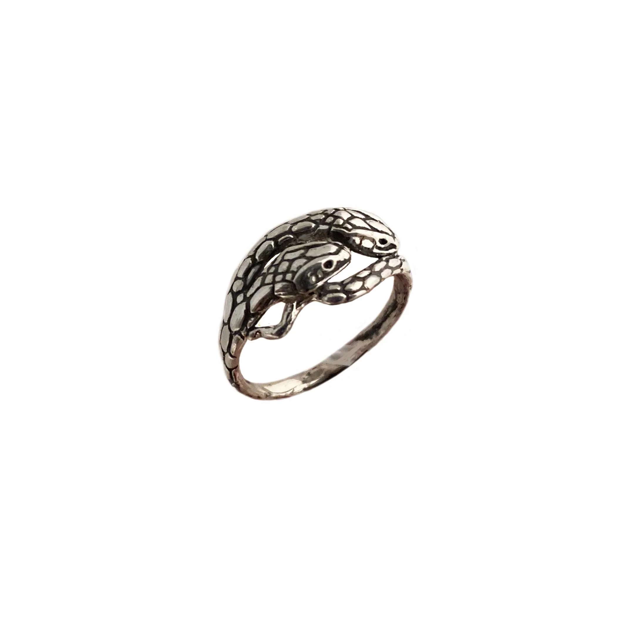 Two Headed Snake Ring - Image 6
