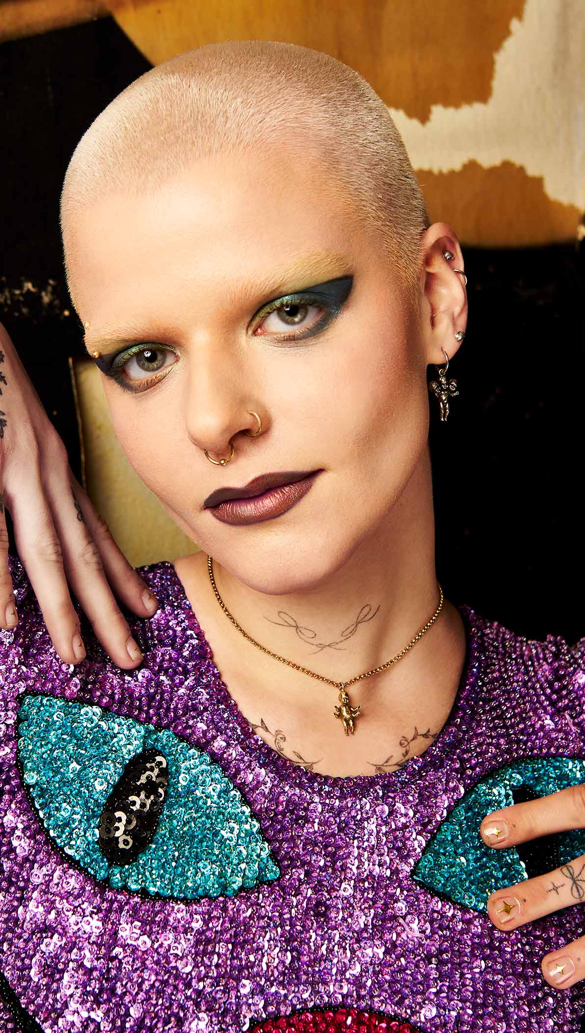 Four Armed Baby Necklace - Image 6