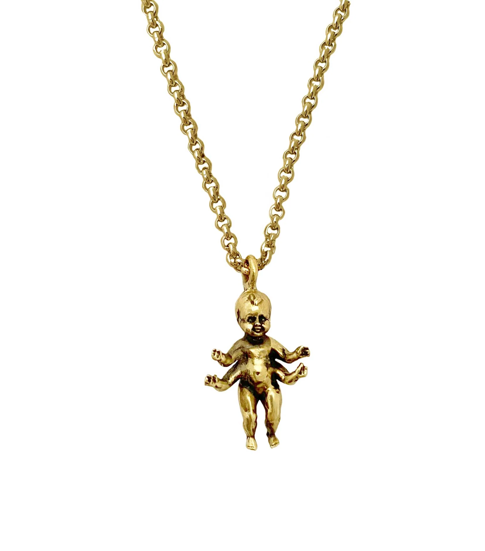 Four Armed Baby Necklace - Image 8