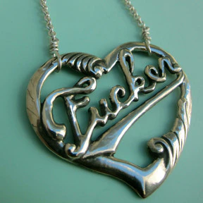 Fucker Heart Necklace - Image 3