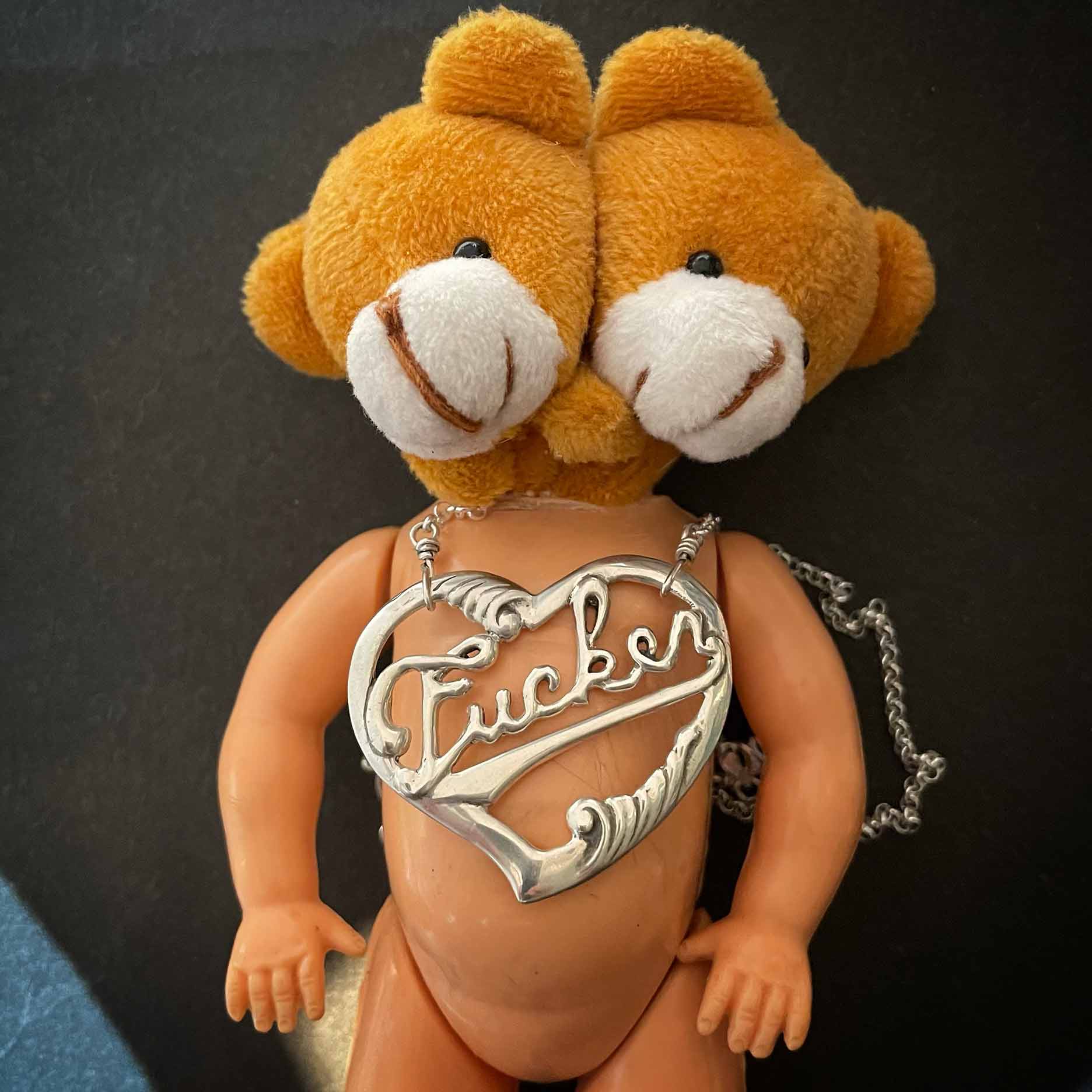 Fucker Heart Necklace - Image 6