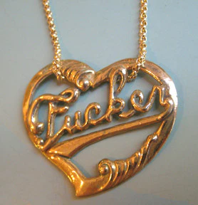 Fucker Heart Necklace - Image 7