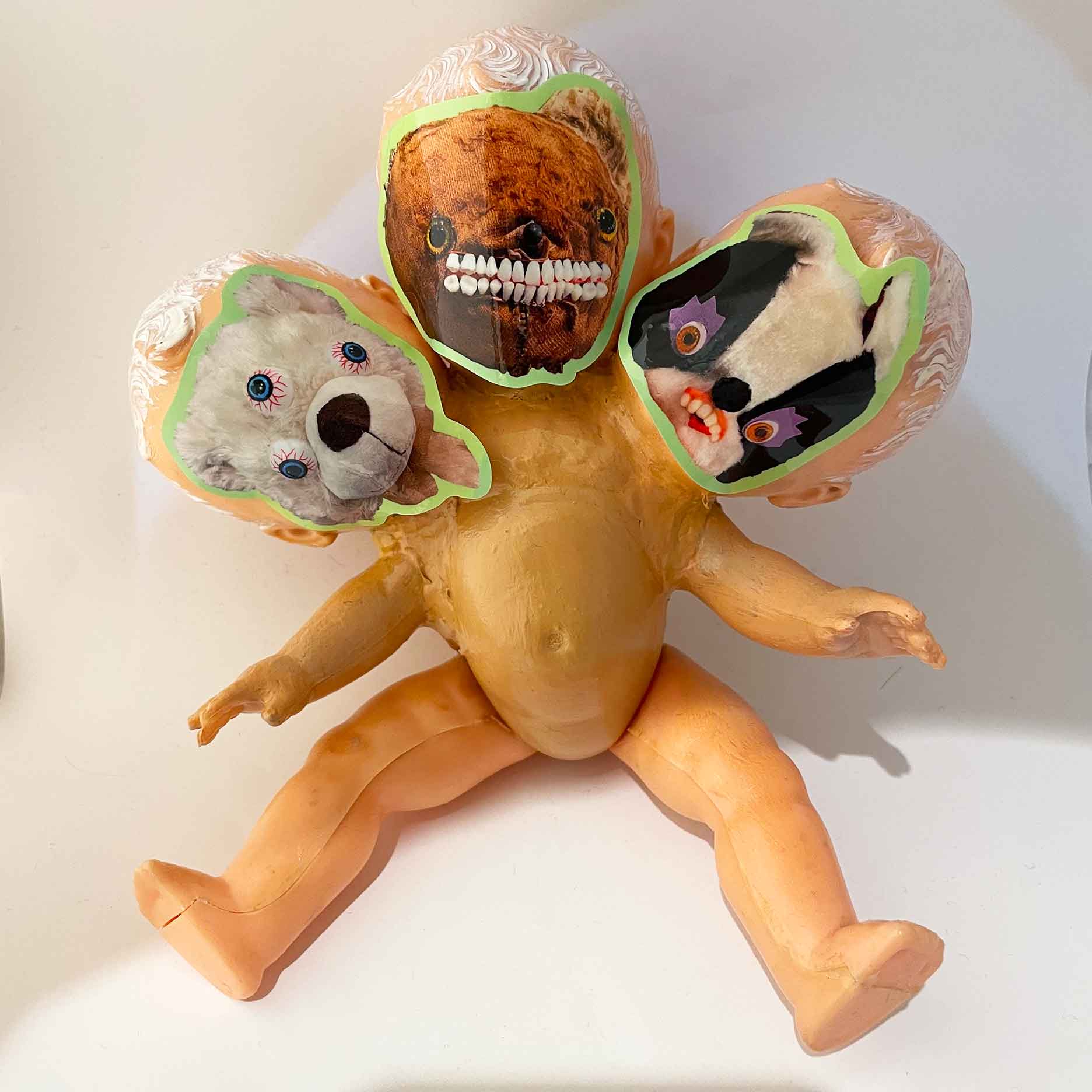 Horror Bear Stickers  vinyl sheet - Image 3