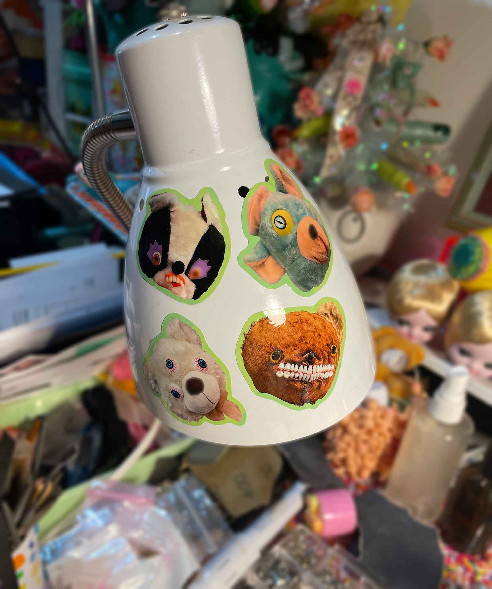 Horror Bear Stickers  vinyl sheet - Image 7