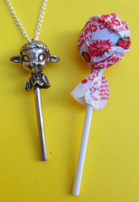 Lamb Lollipop Necklace - Image 4