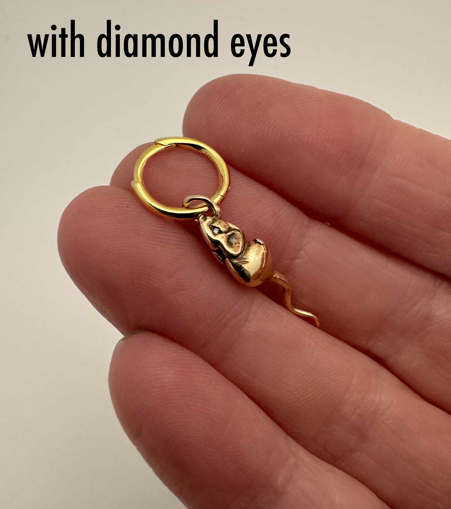 Rat Hoop Earrings - Image 12