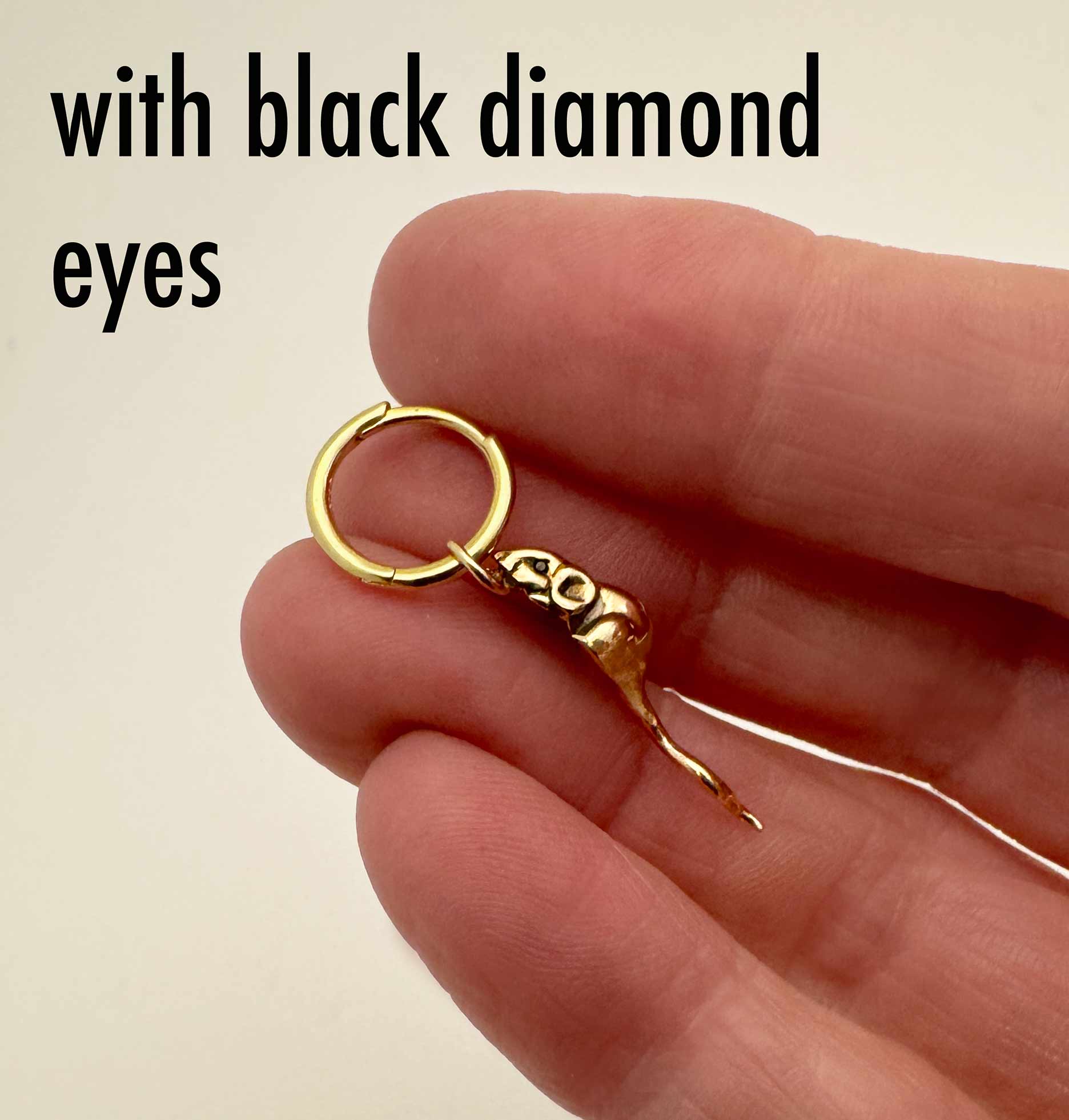 Rat Hoop Earrings - Image 13