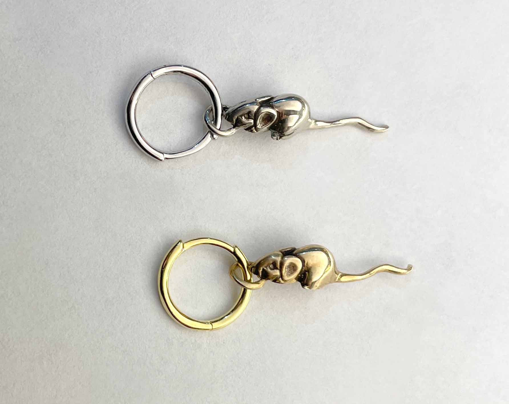 Rat Hoop Earrings - Image 7