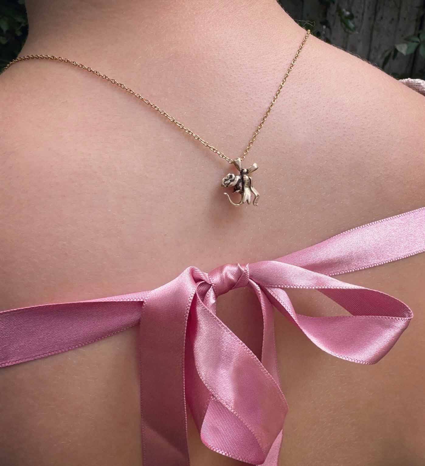 Rat Bow Necklace - Image 6