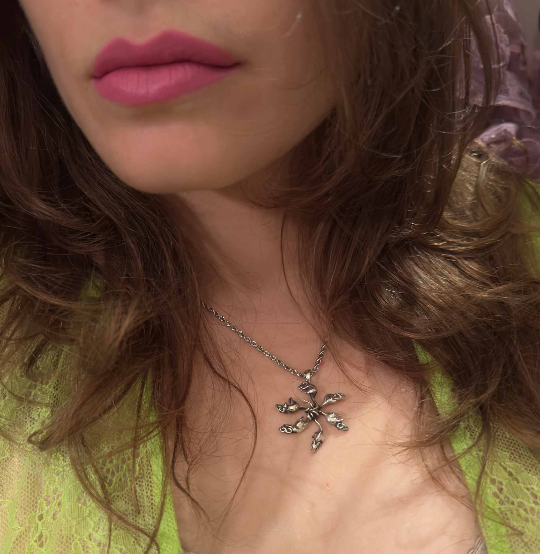 Rat King Necklace READY TO SHIP - Image 5