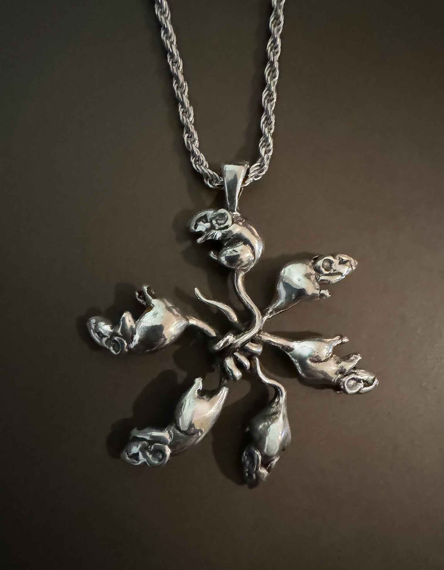 Rat King Necklace READY TO SHIP - Image 8