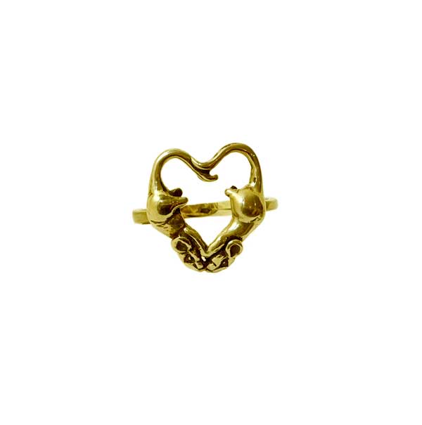 Rats in Love Heart Ring - Image 3