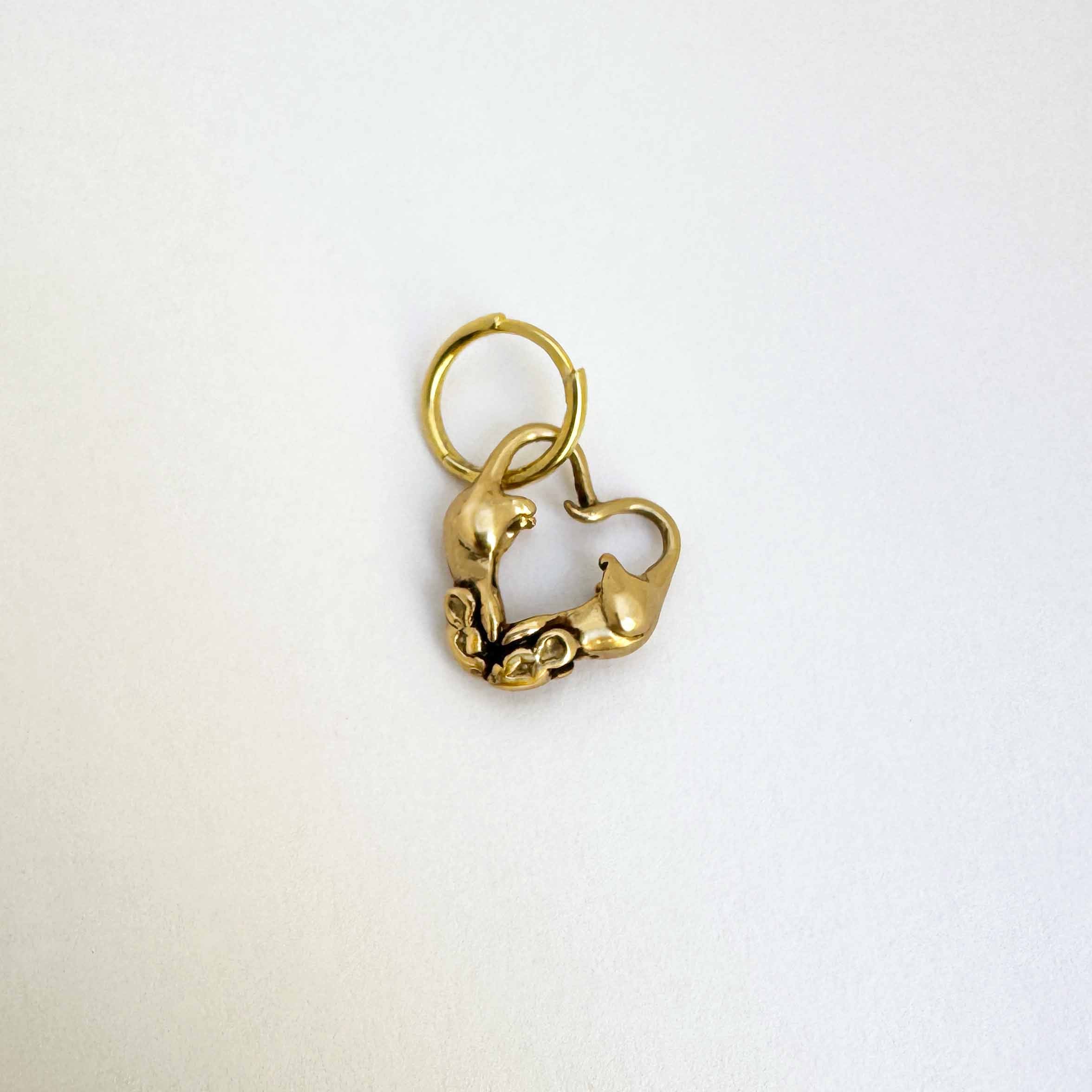 Rats in Love Hoop Earrings - Image 5