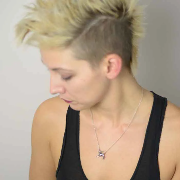 Standing Deer Necklace - Image 7