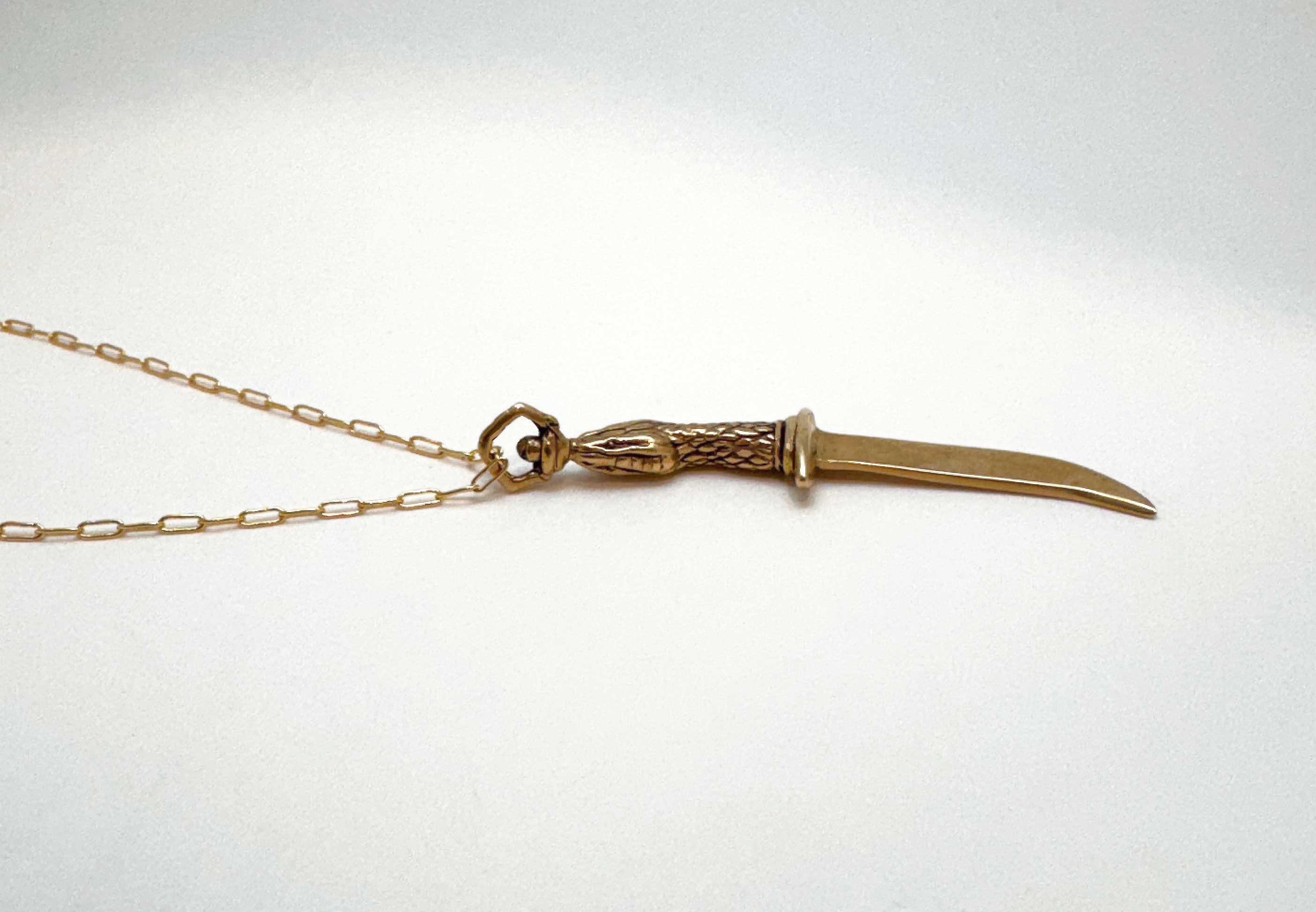 Snake Sword Necklace - Image 4