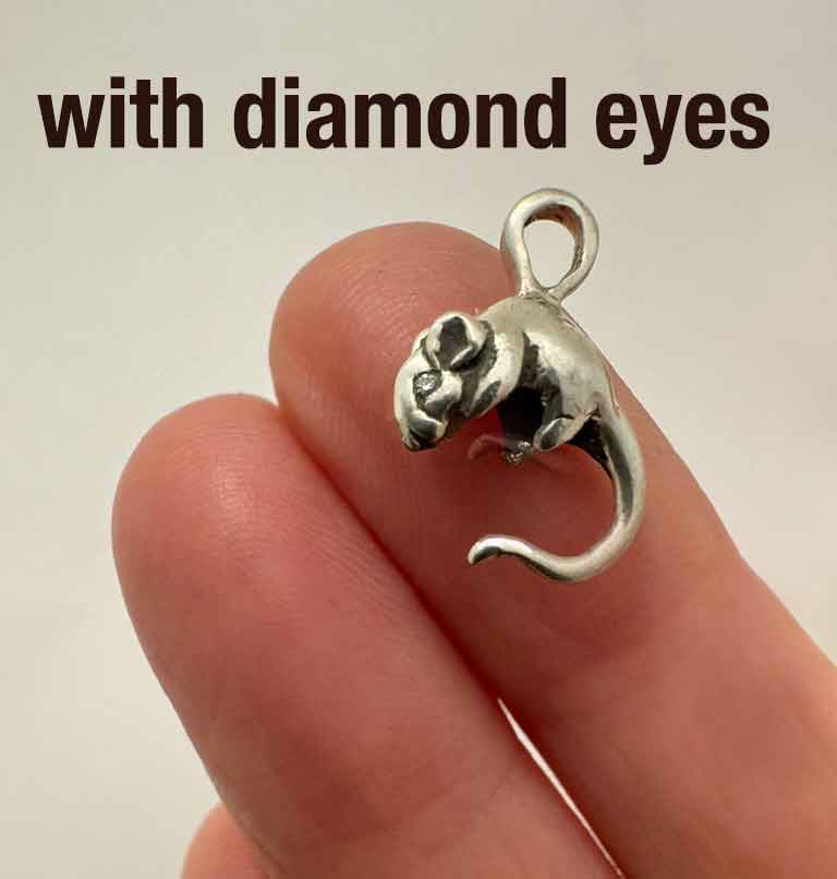 Rat Hoop Earrings "Last Breath" - Image 6