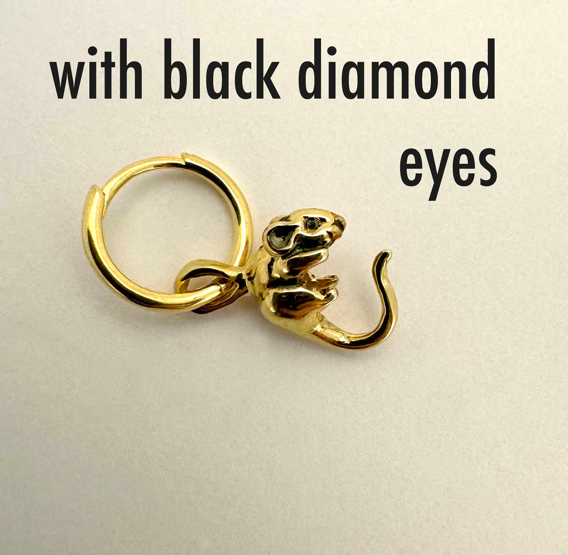 Rat Hoop Earrings "Last Breath" - Image 7