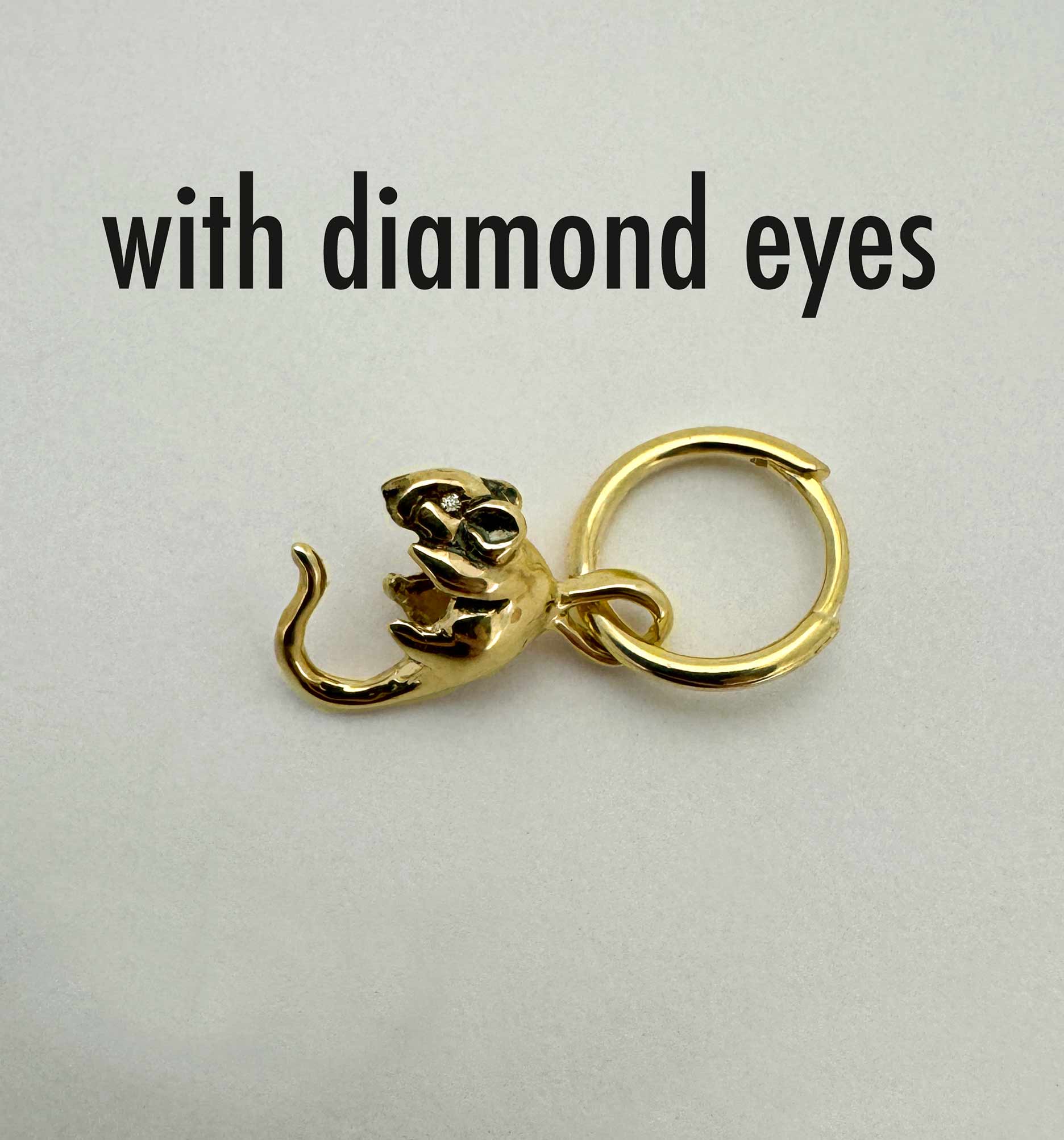 Rat Hoop Earrings "Last Breath" - Image 8