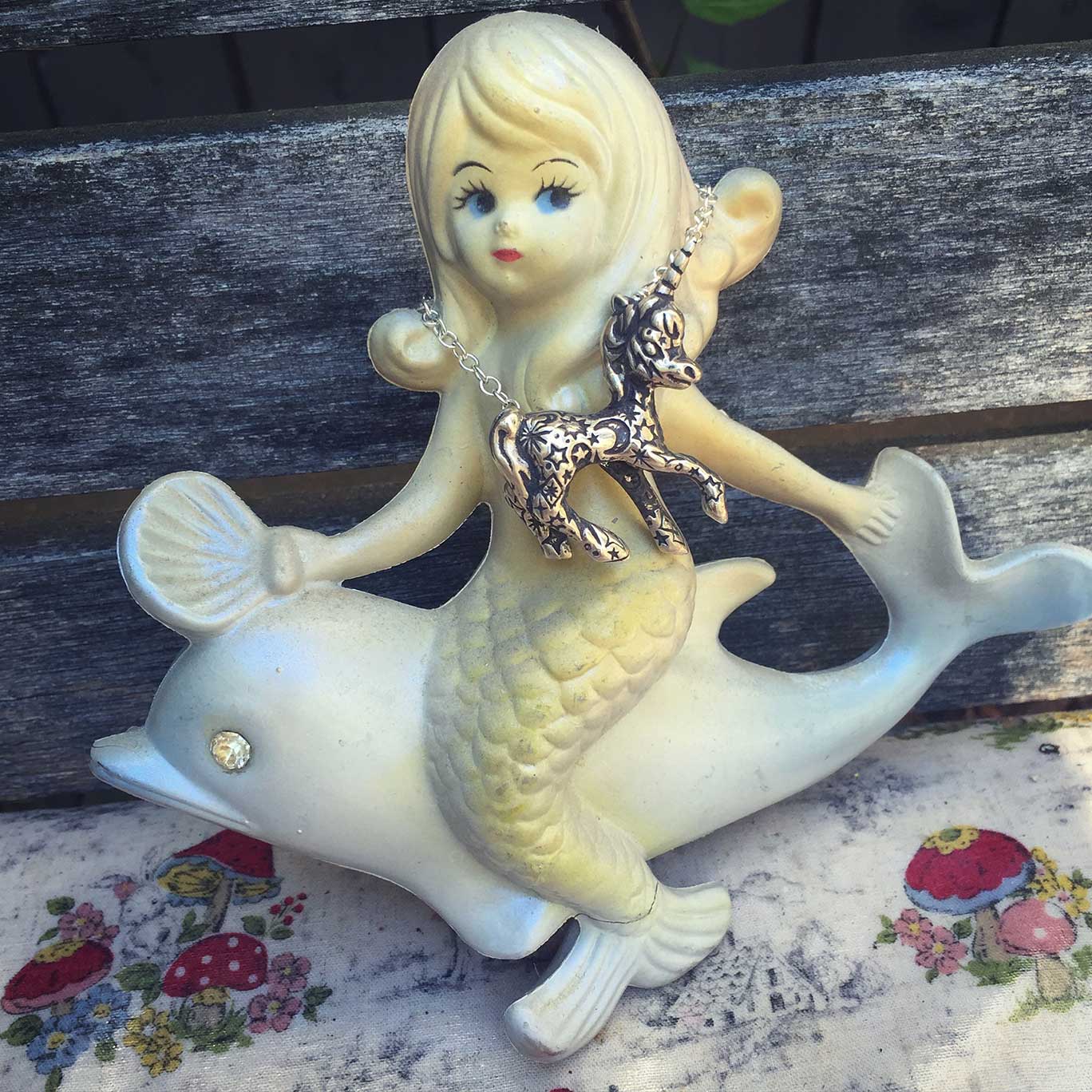 Tattooed Unicorn Necklace - Image 12