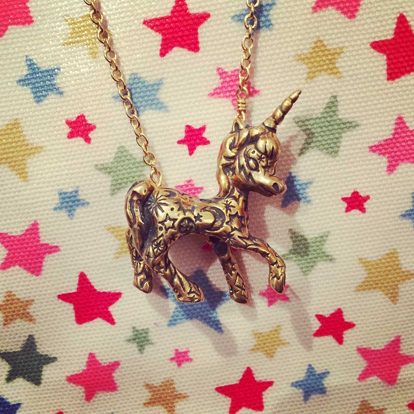 Tattooed Unicorn Necklace - Image 13