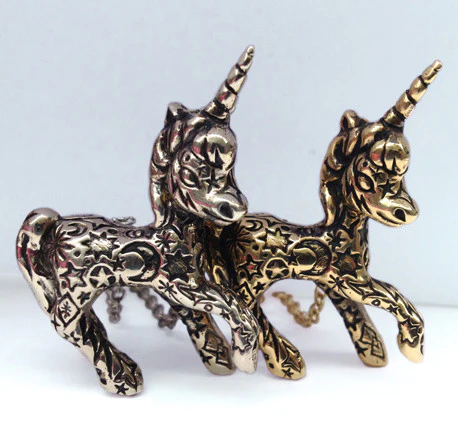 Tattooed Unicorn Necklace - Image 5