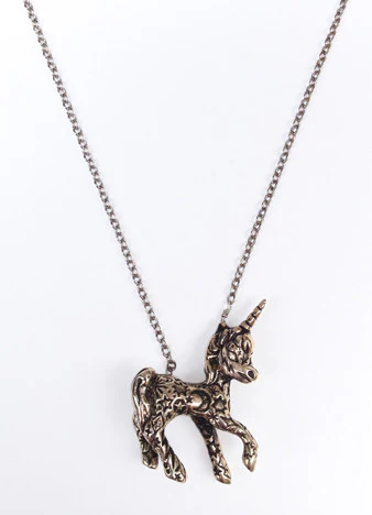 Tattooed Unicorn Necklace - Image 8