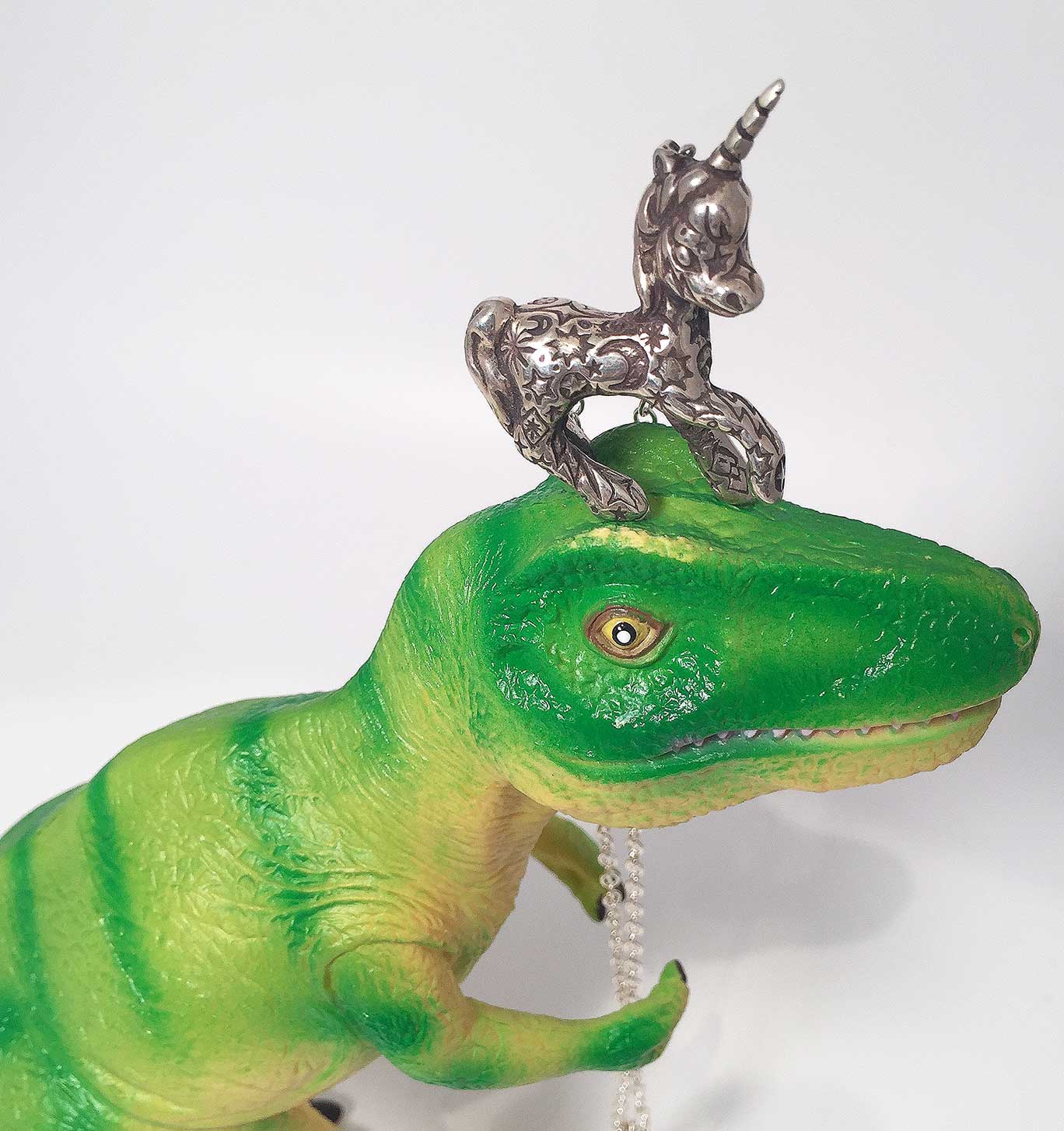 Tattooed Unicorn Necklace - Image 9