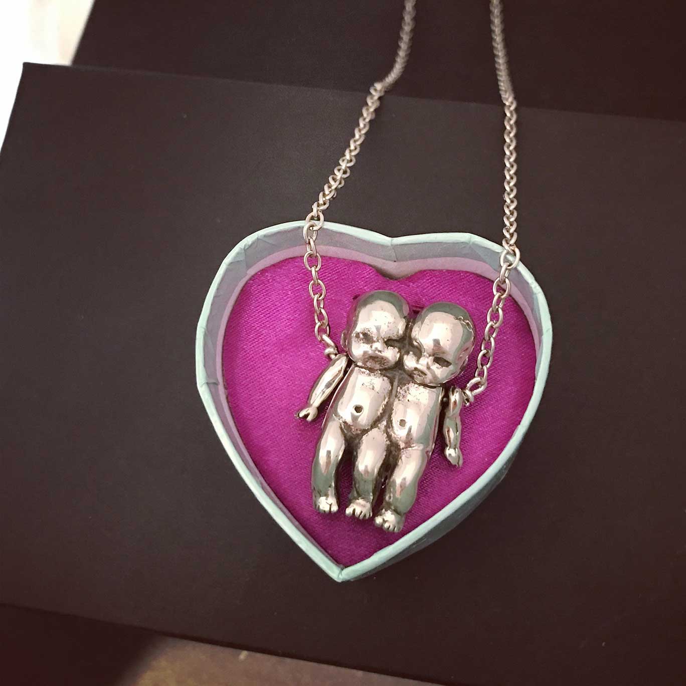 Zodiac Doll Gemini Necklace - Image 11